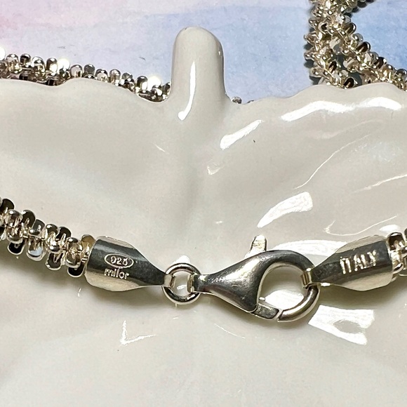 24" Sterling Silver 4mm ROC Chain - Picture 4 of 8